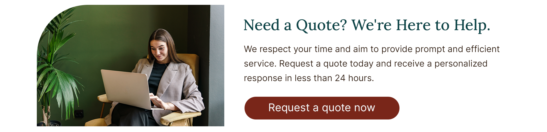 Request a quote now