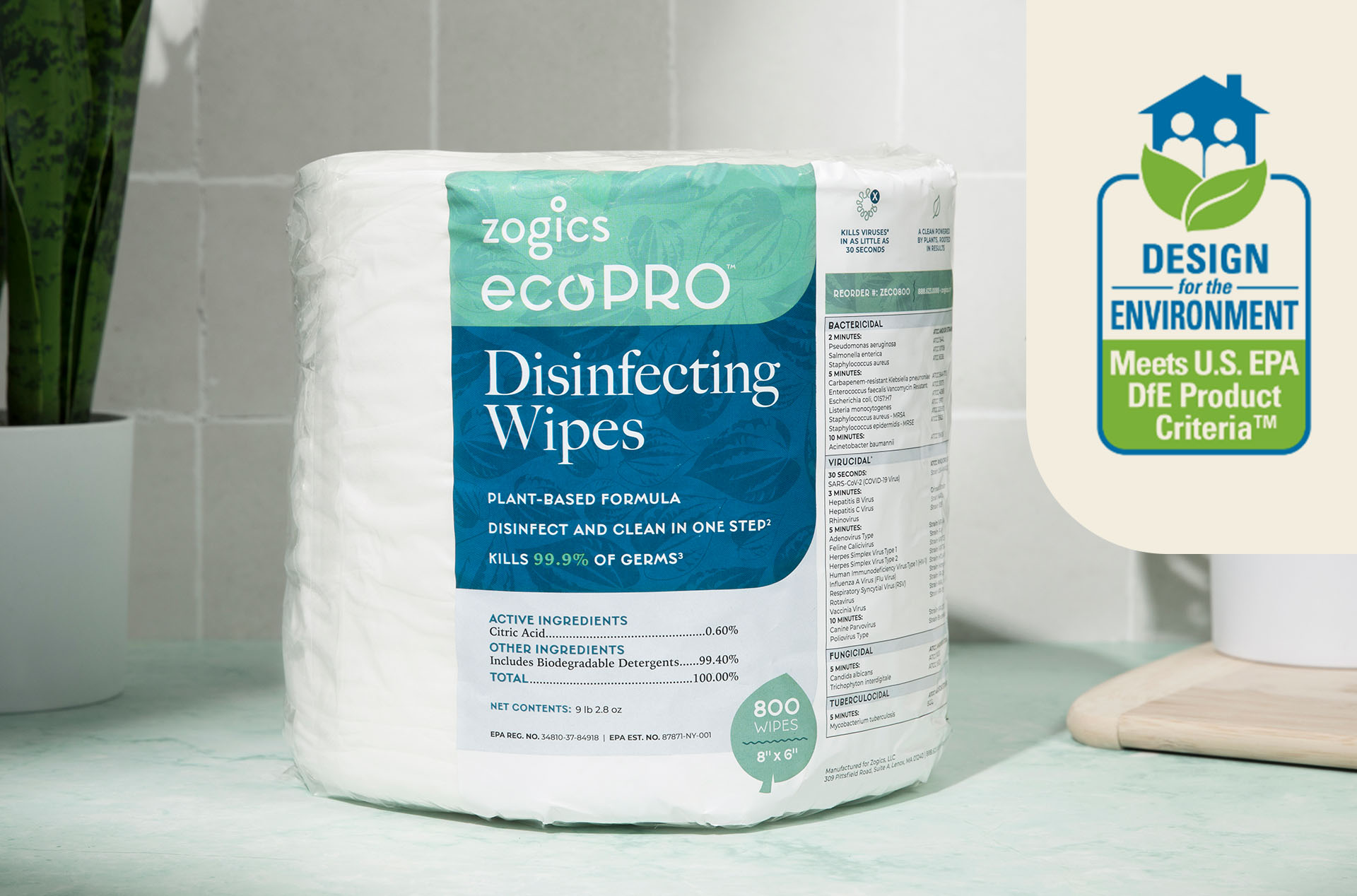 Biodegradable Cleaning Wipes